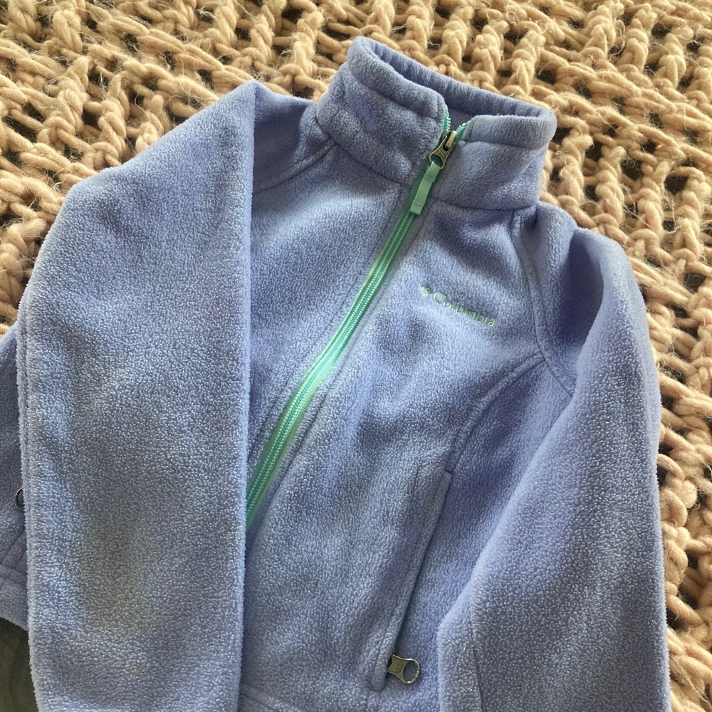 Kids Columbia fleece zip up.